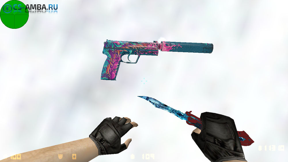 Модель HD USP «Скоростной Зверь» для CS 1.6