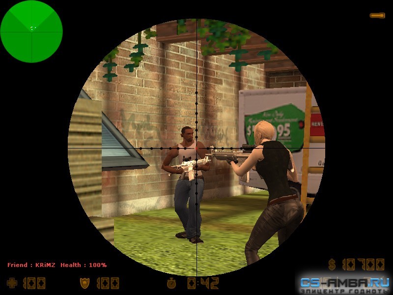 Carl Johnson & Tommy Vercetti 2в1 for cs 1.6