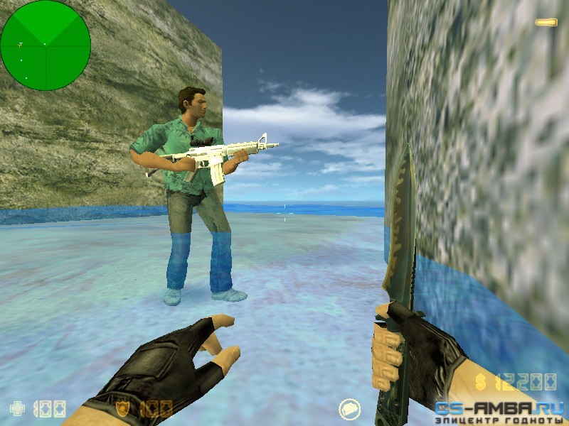 Carl Johnson & Tommy Vercetti 2в1 for cs 1.6