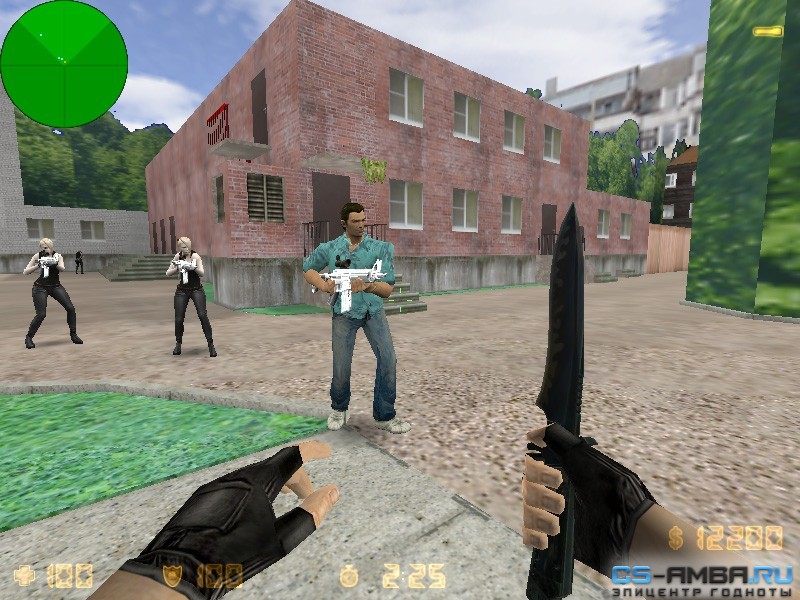 Carl Johnson & Tommy Vercetti 2в1 for cs 1.6