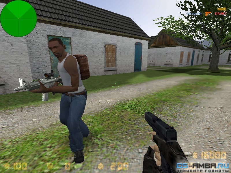 Carl Johnson & Tommy Vercetti 2в1 for cs 1.6