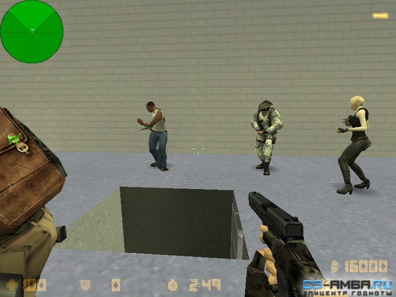 Carl Johnson & Tommy Vercetti 2в1 for cs 1.6
