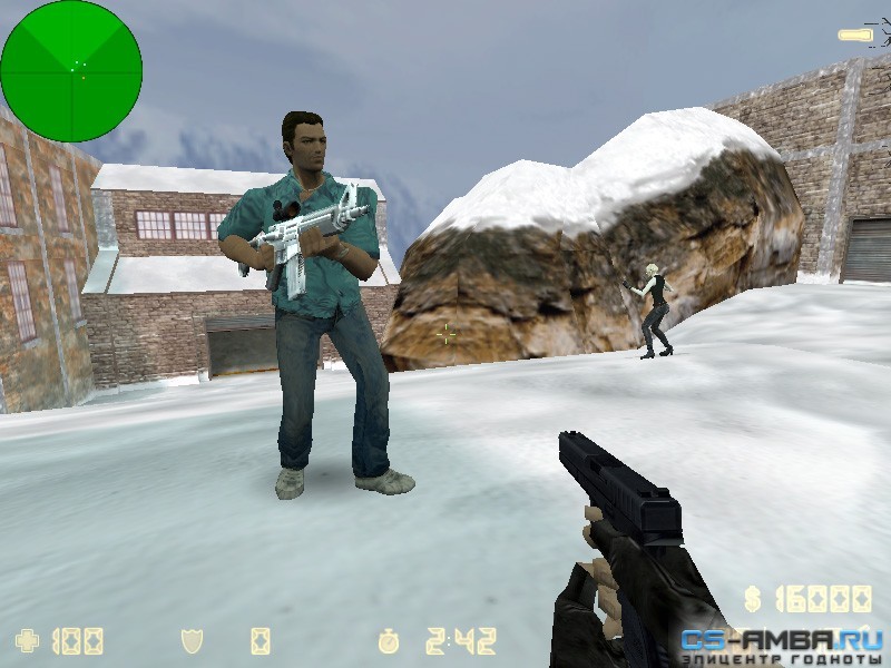 Carl Johnson & Tommy Vercetti 2в1 for cs 1.6