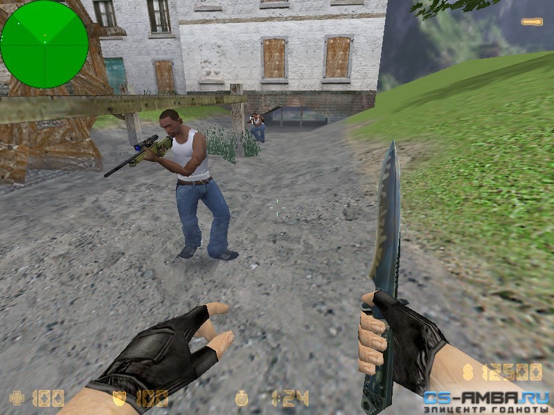 Carl Johnson & Tommy Vercetti 2в1 for cs 1.6